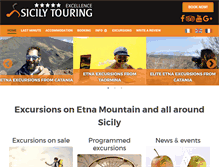 Tablet Screenshot of etnasicilytouring.com